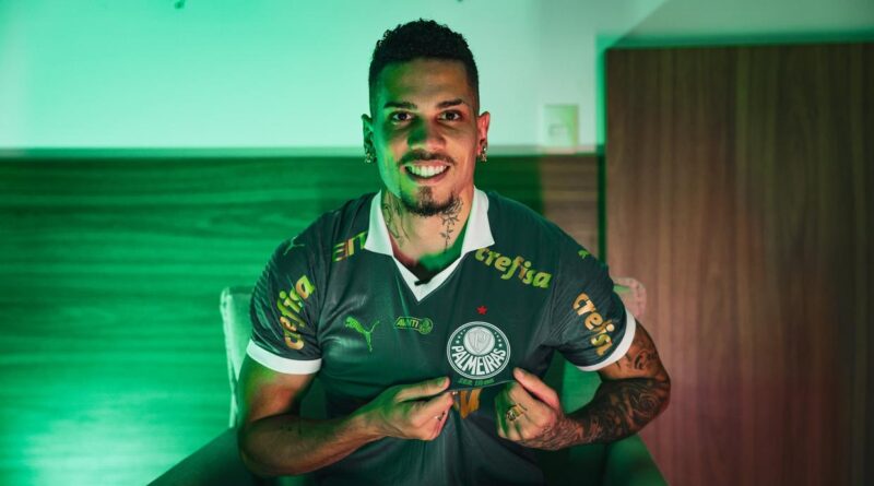 Palmeiras anuncia Paulinho, ex-Atlético-MG