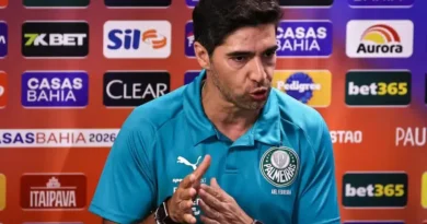 Abel Ferreira, técnico do Palmeiras (Foto: Fabio Giannelli/ Agif/Gazeta Press)
