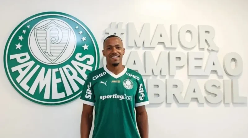 Marlon Freitas é o primeiro reforço do Palmeiras para 2026 Imagem: Fabio Menotti/Palmeiras/by Canon